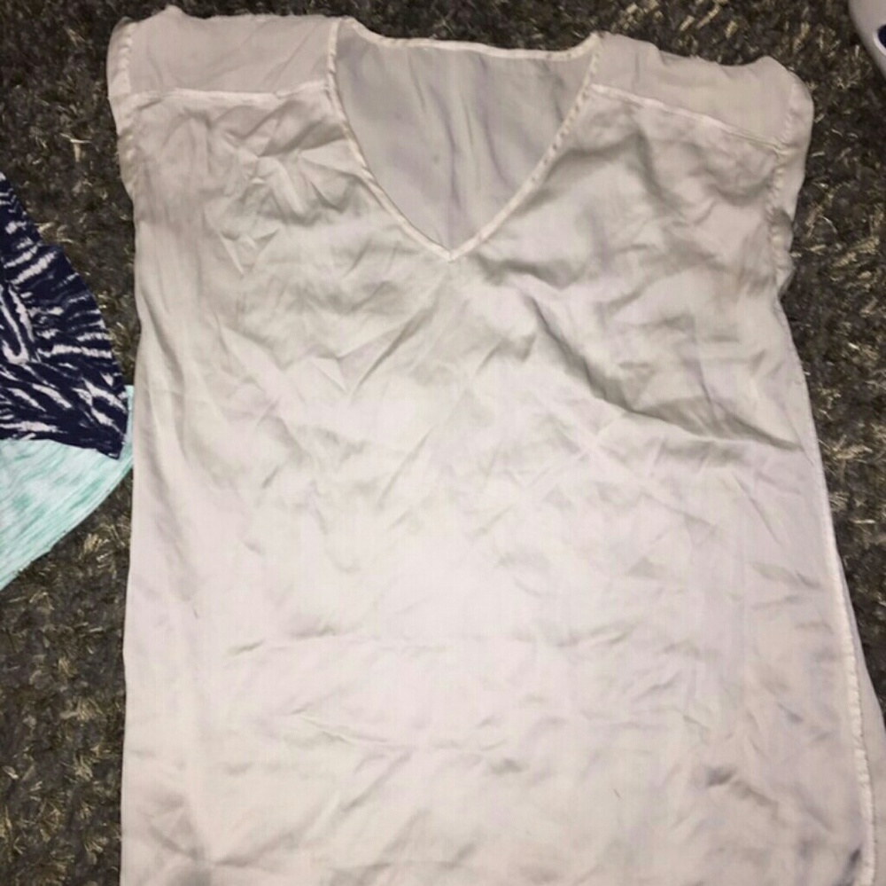 Satin express womens dress shirt